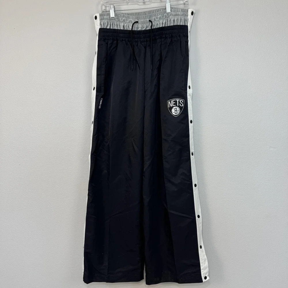Nike‎ Ambush TearawayBrooklyn Nets Pants Womens Large Black White NBA Basketball